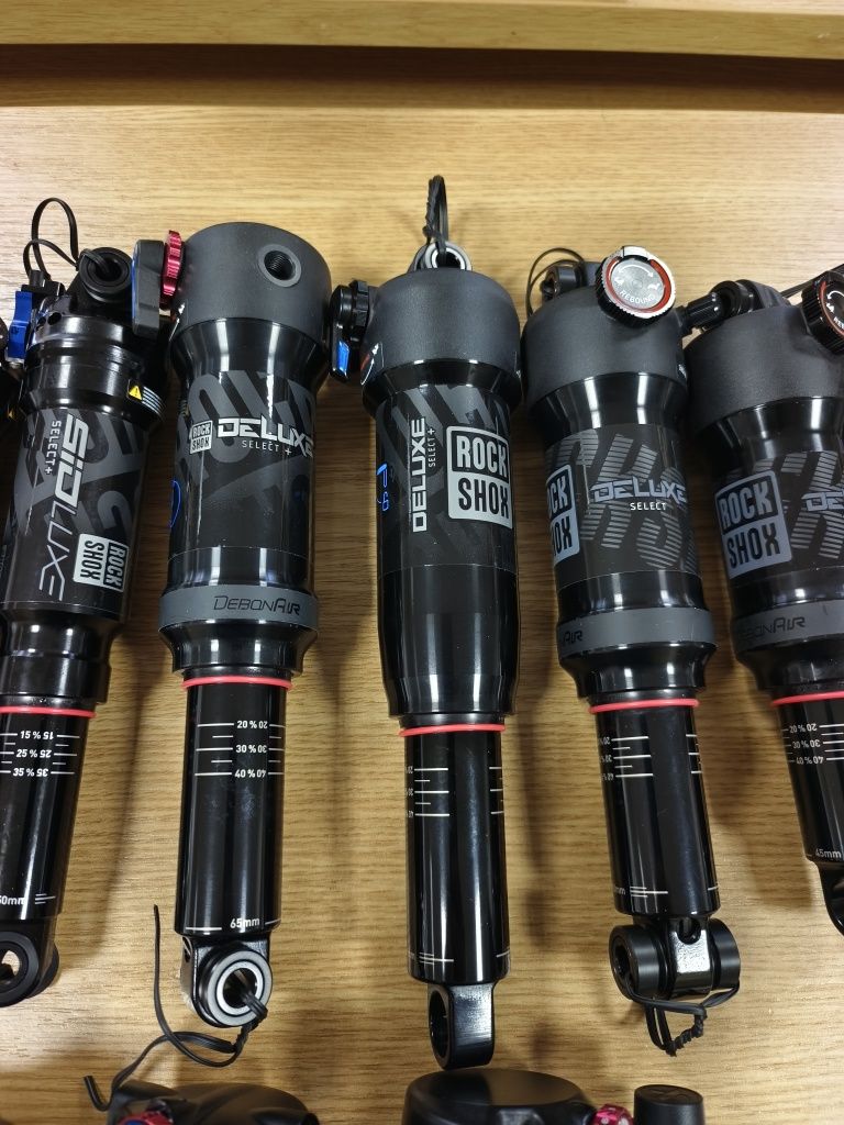 ШОКОВЕ Rockshox Superdeluxe,Sidluxe ULTIMATE Deluxe SELECT+,FOX