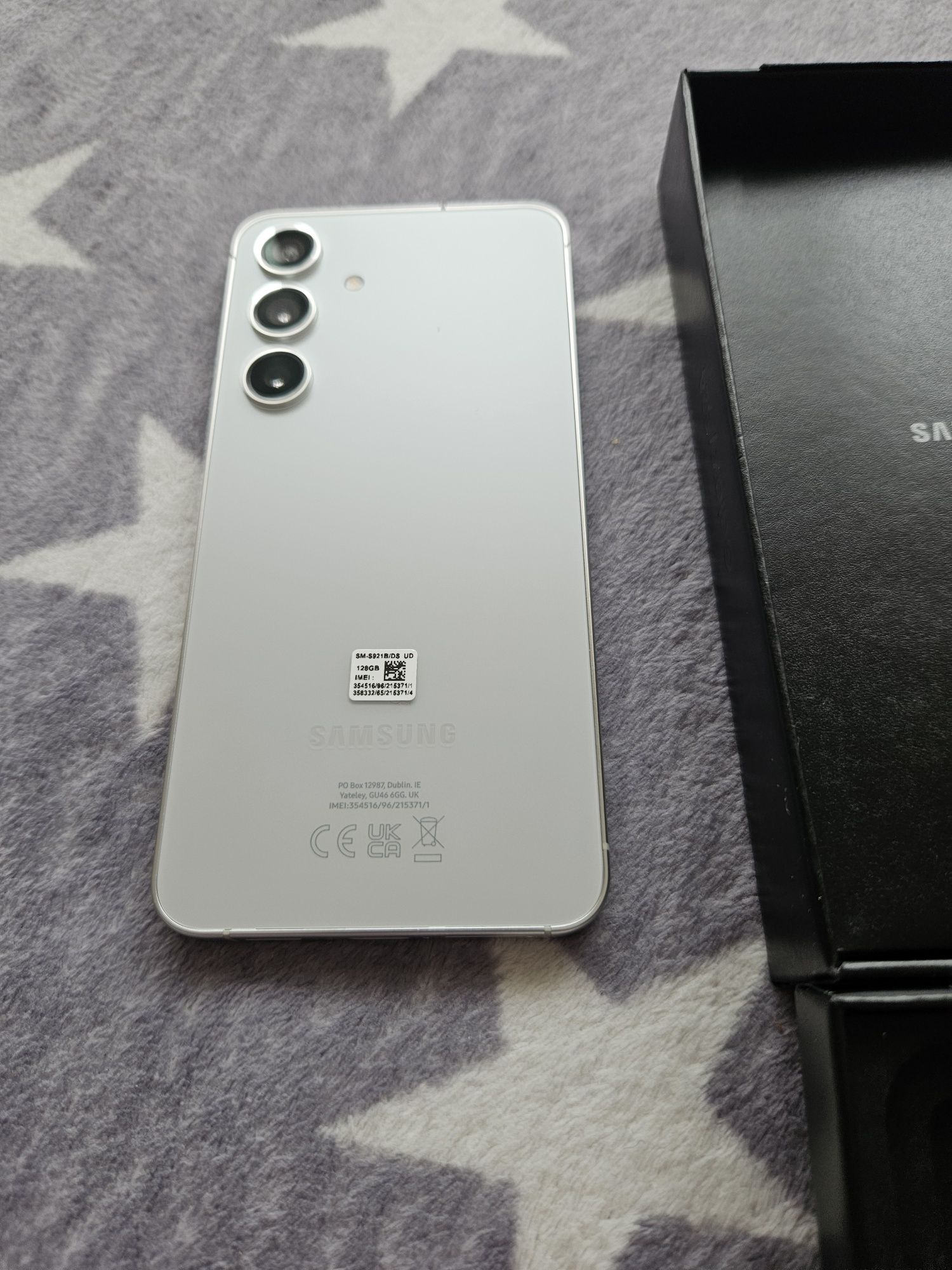 Samsung S24 Marble Gray