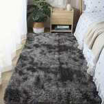 Covoraș dormitor tie-dye, puf lung – design wow, preț super!