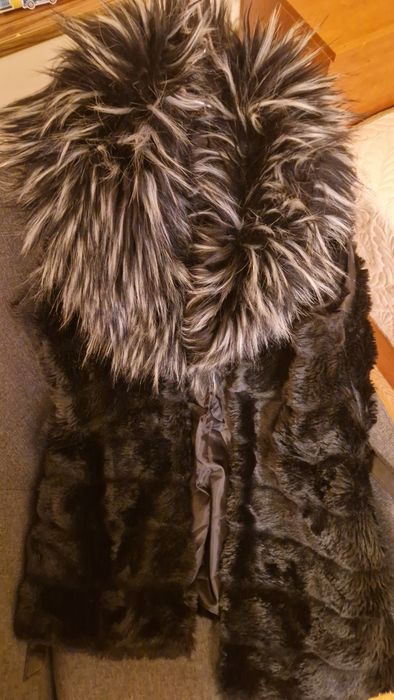 Черен Кожен Елек