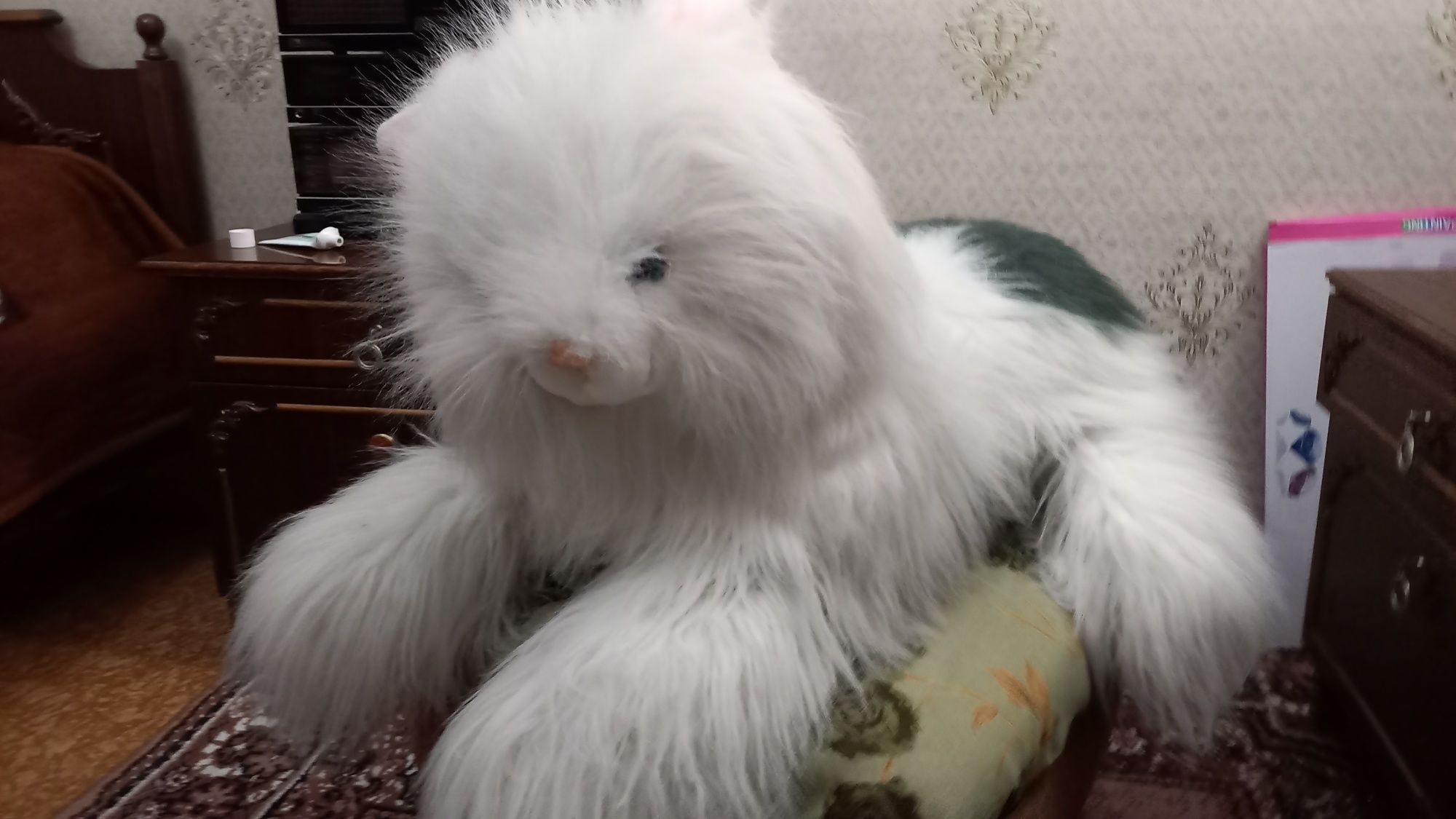 Игрушка мягкая большая кошка
