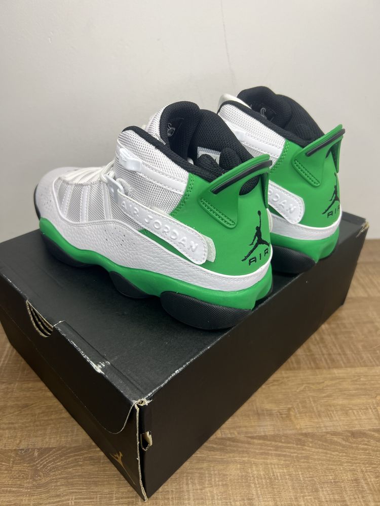 Jordan 6 Rings Green - чисто нови 42.5 eu