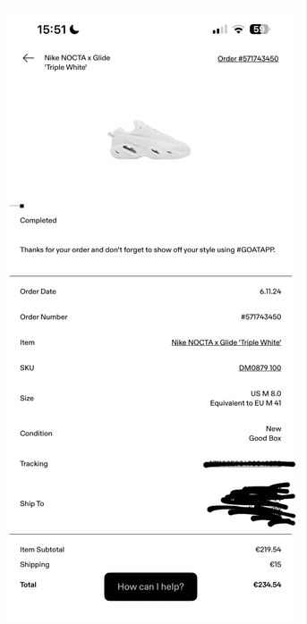 Nike NOCTA x Glide ‘Triple White’ by Drake