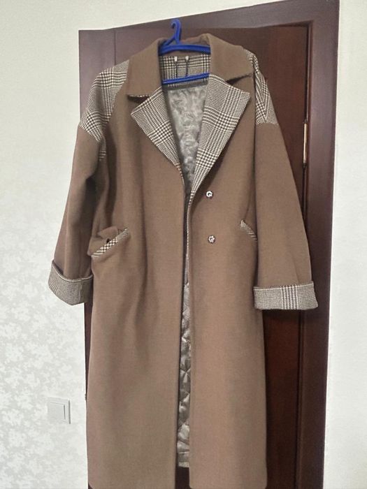 женское пальто теплое