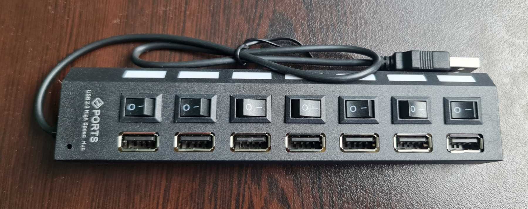 USB хъбове с 4 или 7 гнезда