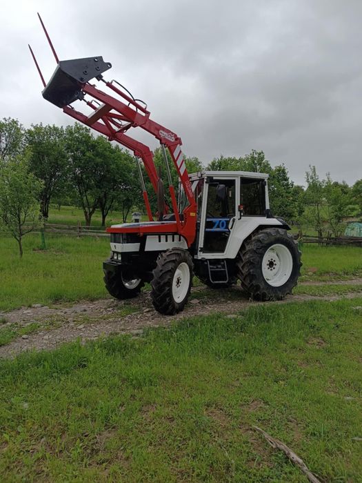 Tractor Lamborghini 674-70 4x4 dtc cu încărcător frontal same Explorer