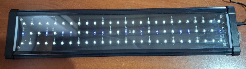 Lumina LED pentru acvariu, 12W, 60-90 cm, negru