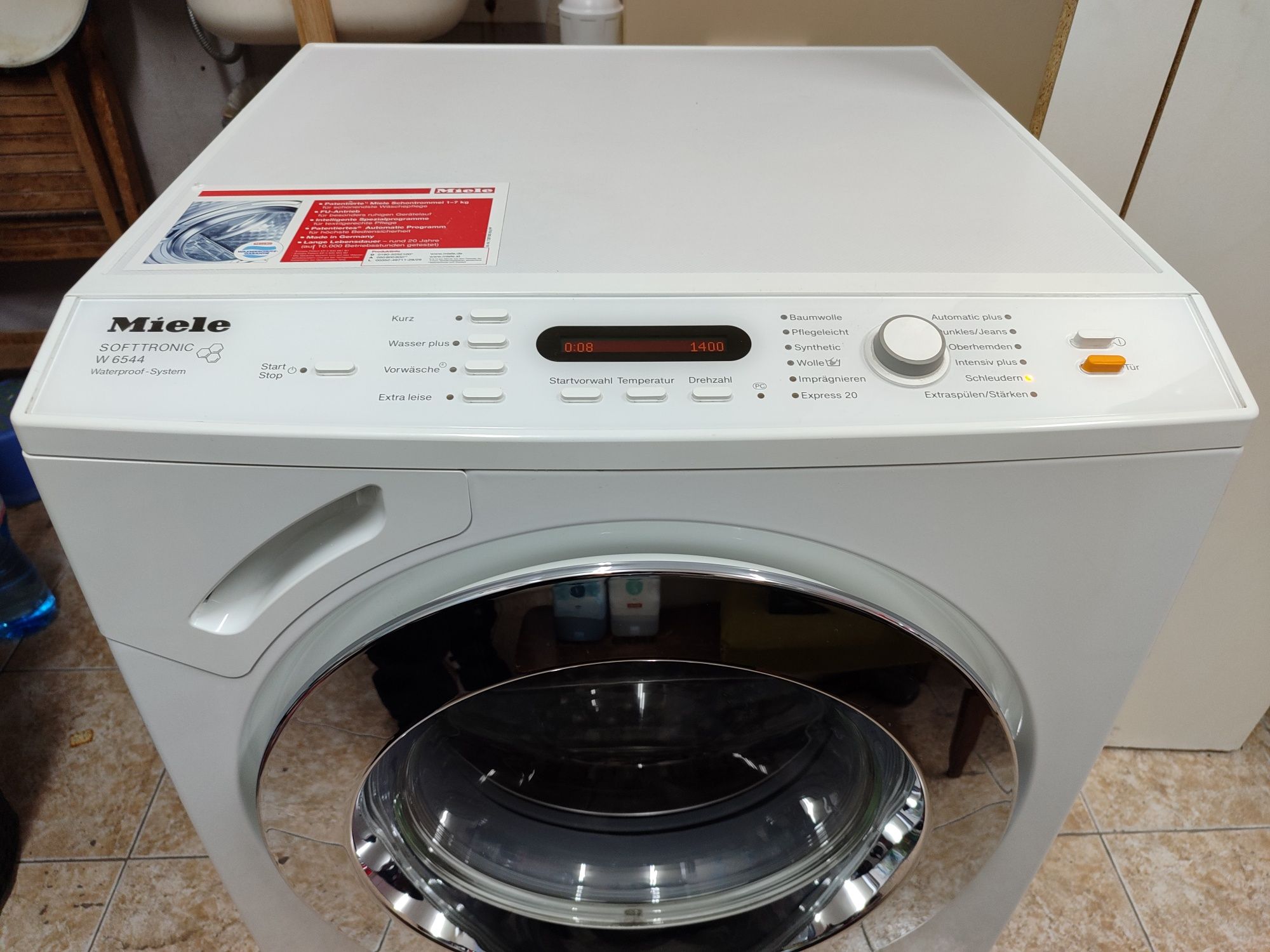 Пералня Miele W 6544 WPS  - 8кг. 1400об. Инверторна