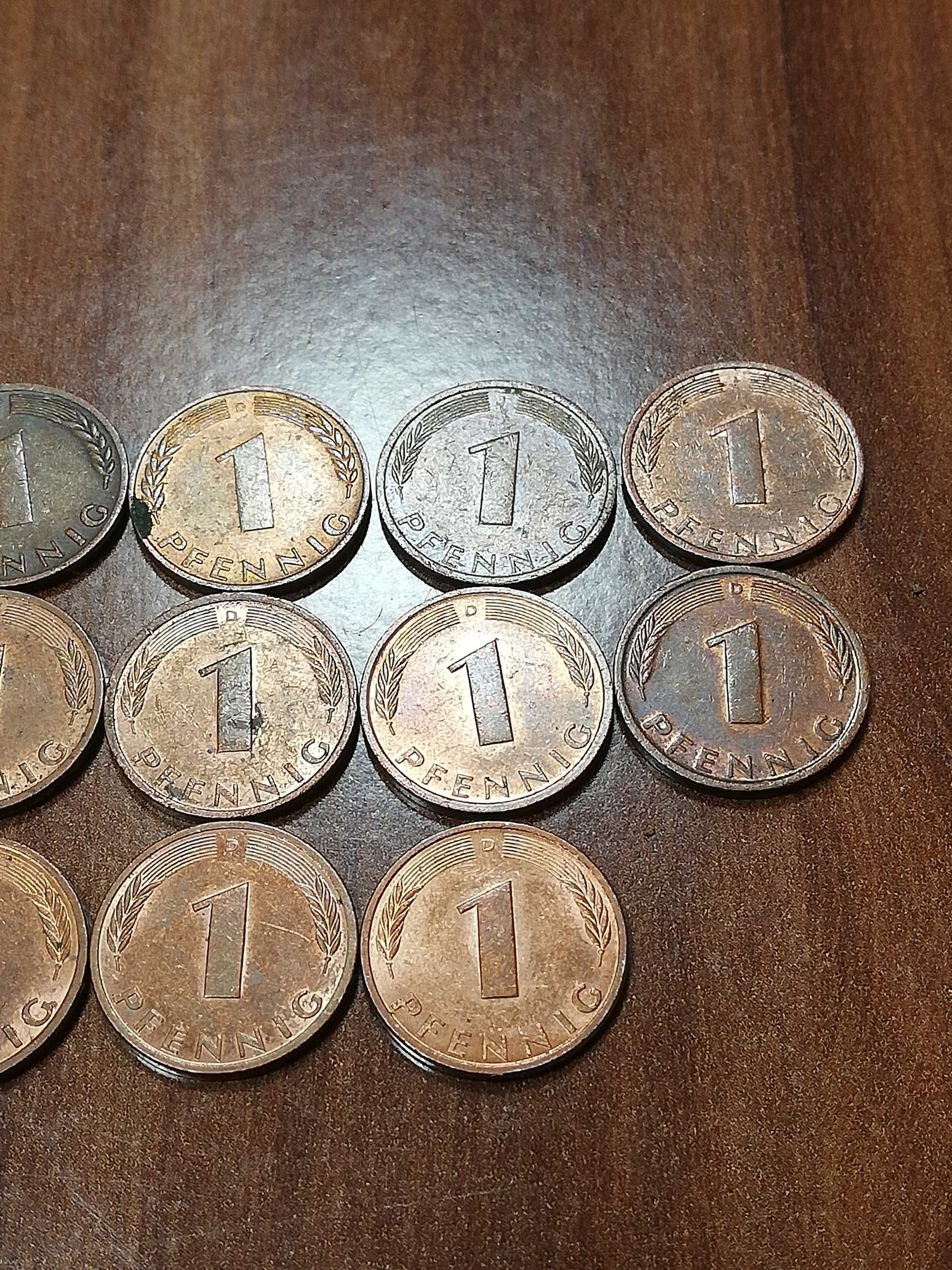 Лот от 1 Pfennig