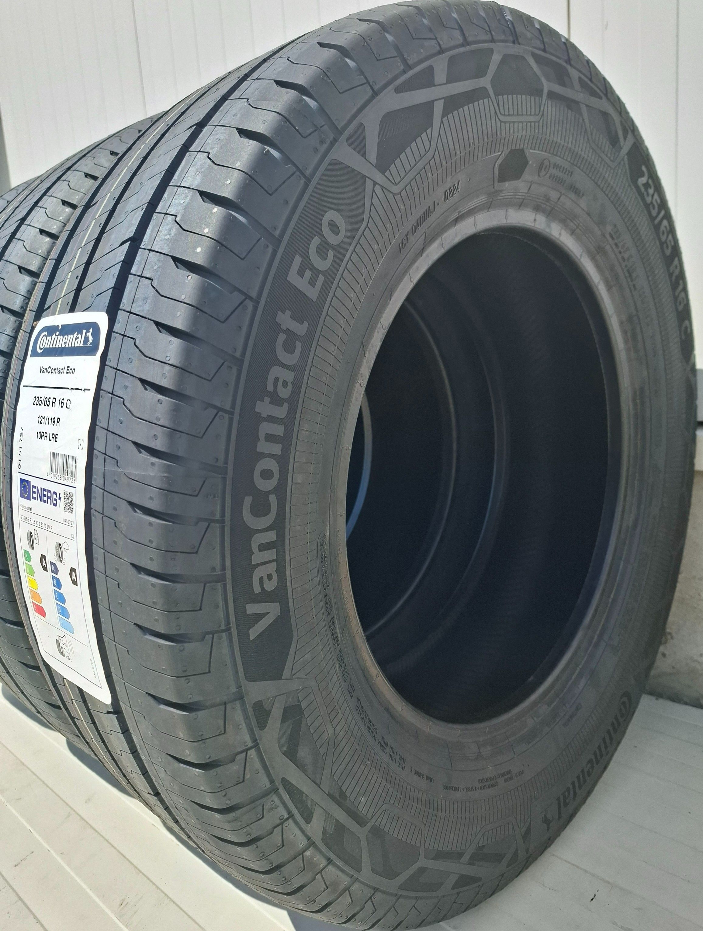 235/65 R16C, 121R, CONTINENTAL VanContact Eco, Anvelope de vara