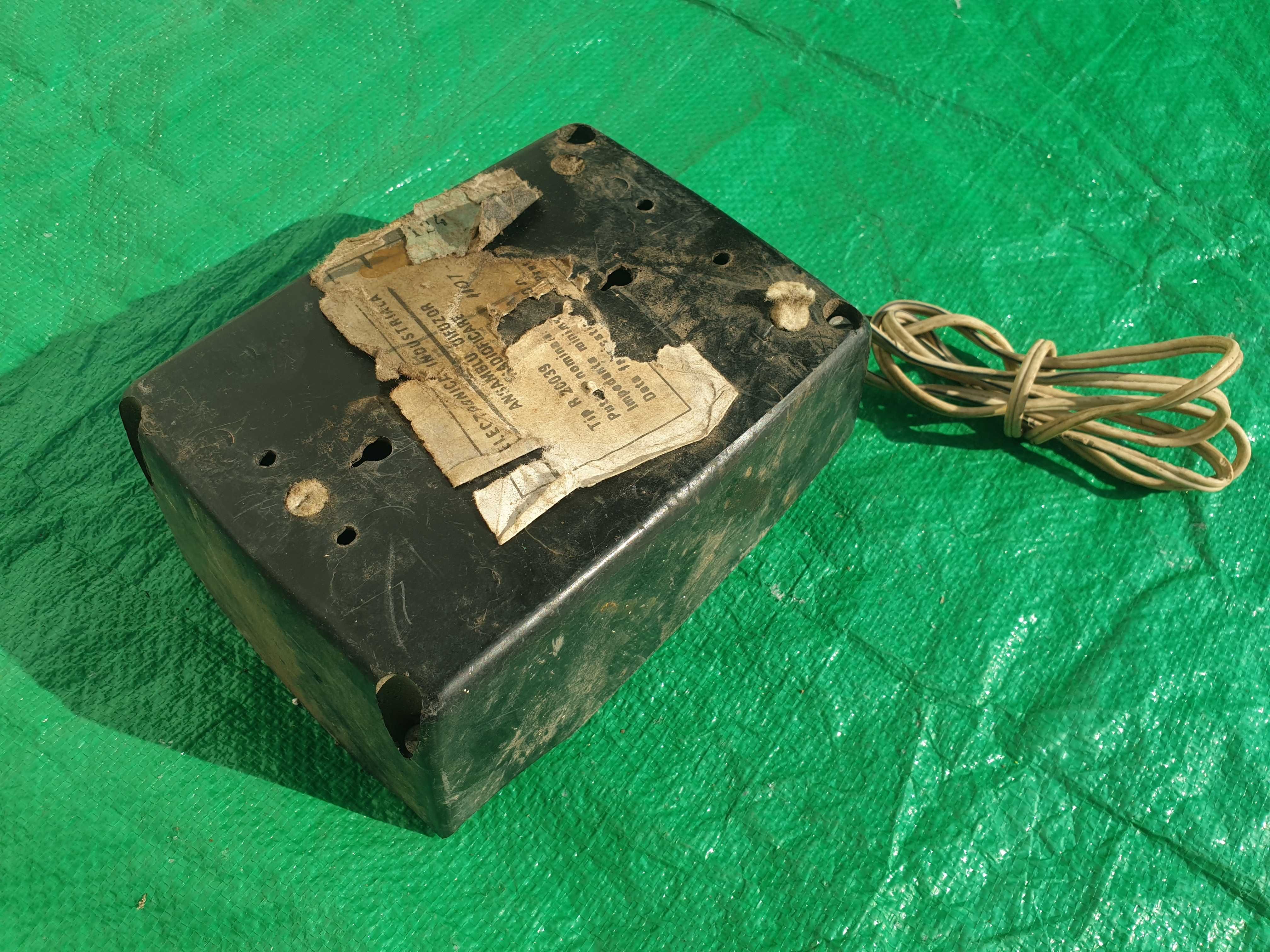 Boxa radioficare cu potentiometru volum,ELECTRONICA industriala 1982