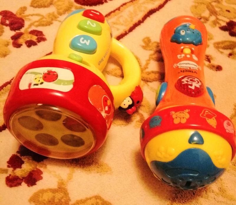 Lanterna și microfon vtech jucării copii