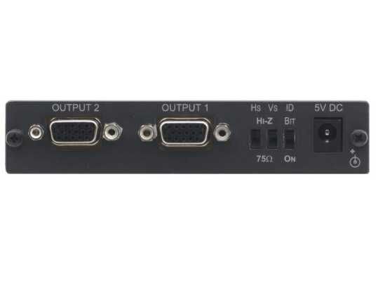 Amplificator și distribuitor VGA
