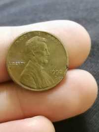 One cent Lincon American