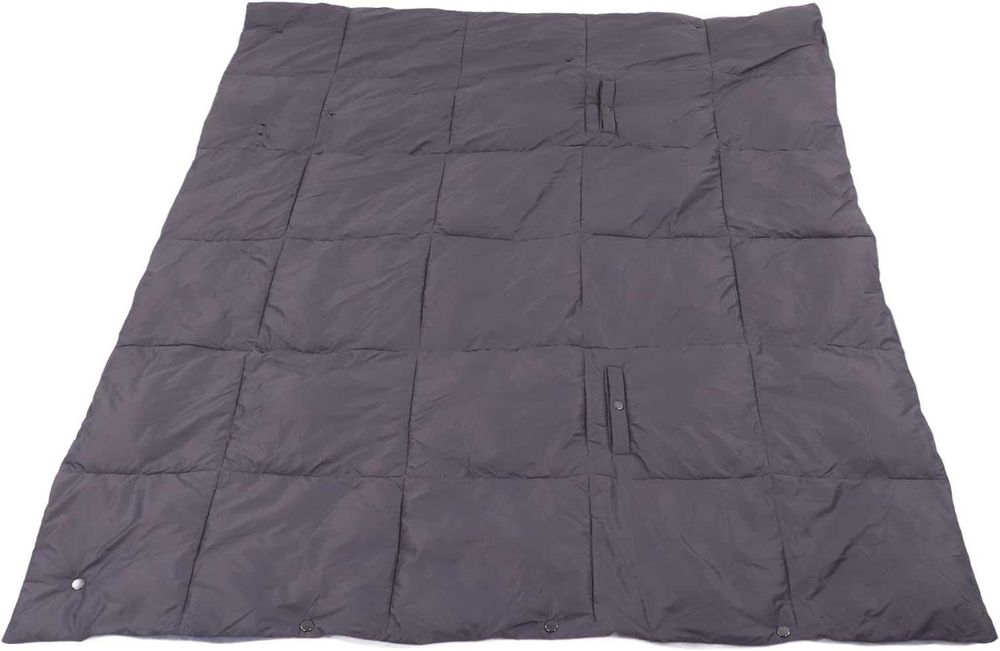 Patura electrica purtabila, incalzire USB, fara baterie externa, gri