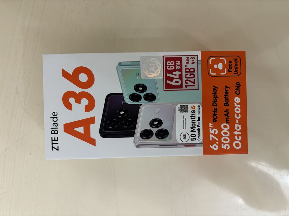 Телефон ZTE Blade A36