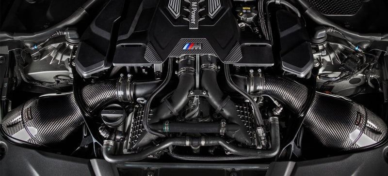BMW M5 F90 холодный впуск карбоновый  Eventuri