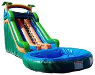 Tobogan Gonflabil Cu Piscină Jungla Aventura