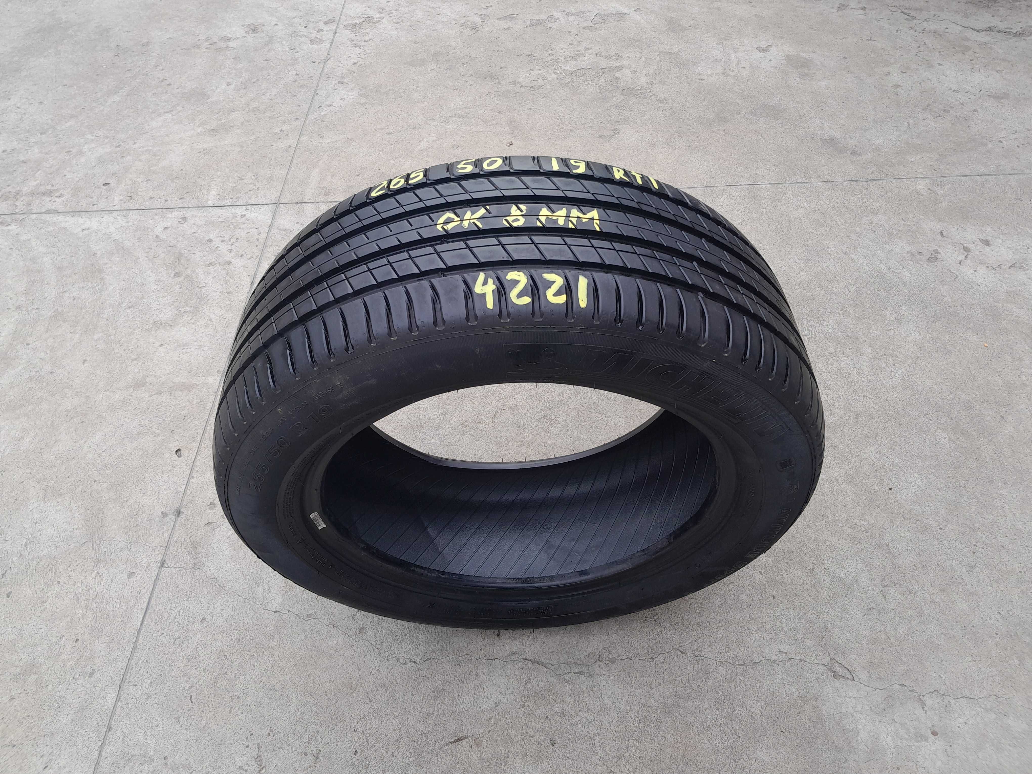 O anvelopa vara 265 50 19 michelin latitude sport 3 run flat 8 mm 4221