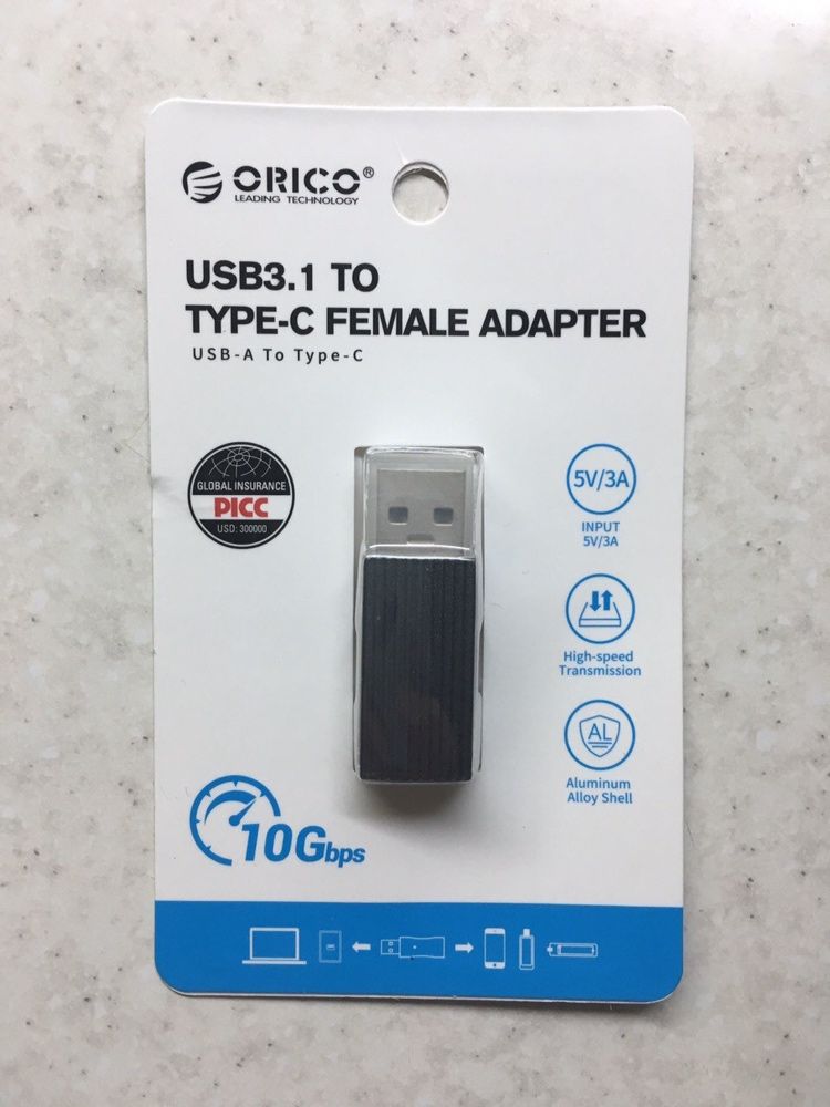 Адаптер USB 3.1 - Type C