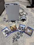 playstation 5 + 2 контроллера + 4 игры