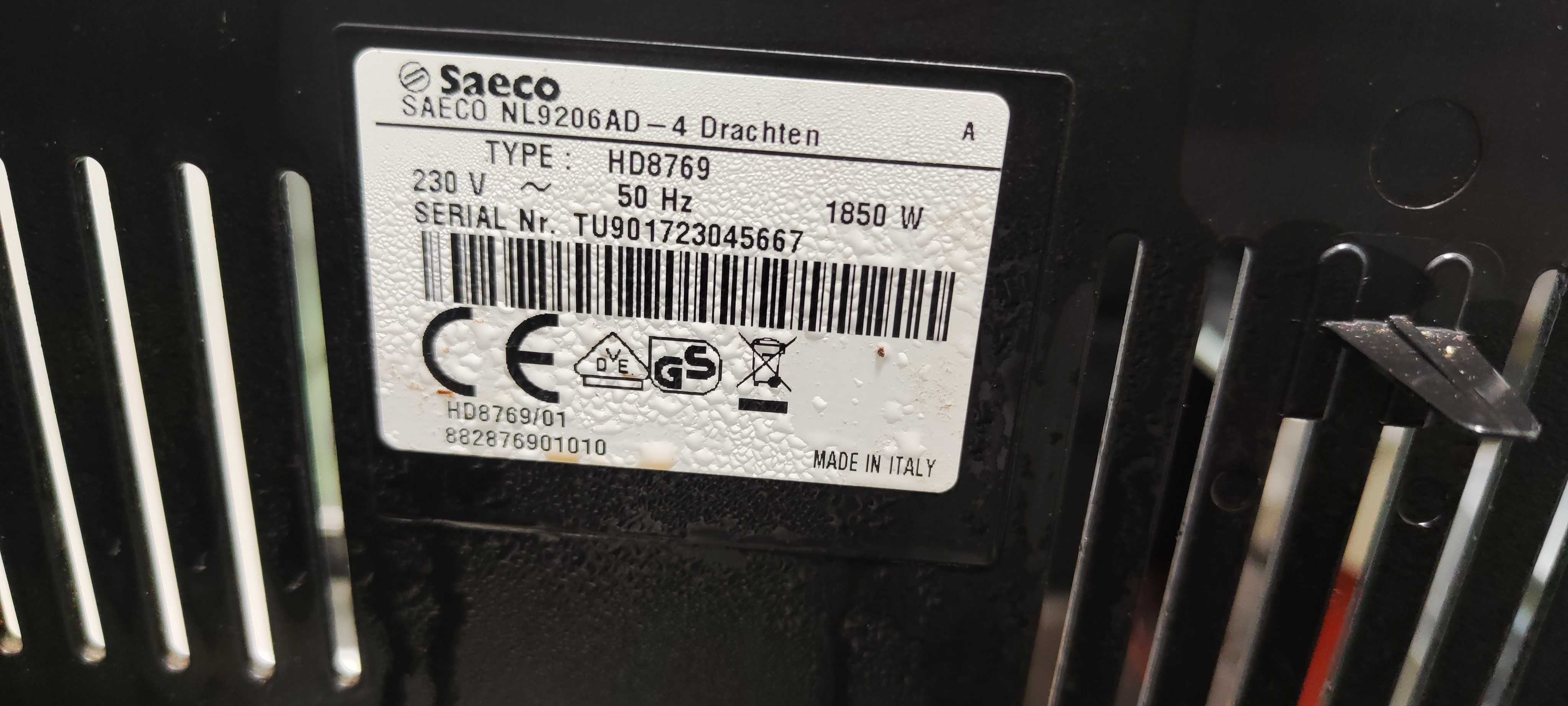 Espressor Automat Saeco Moltio HD8769 Aparat cu Cafea Boabe