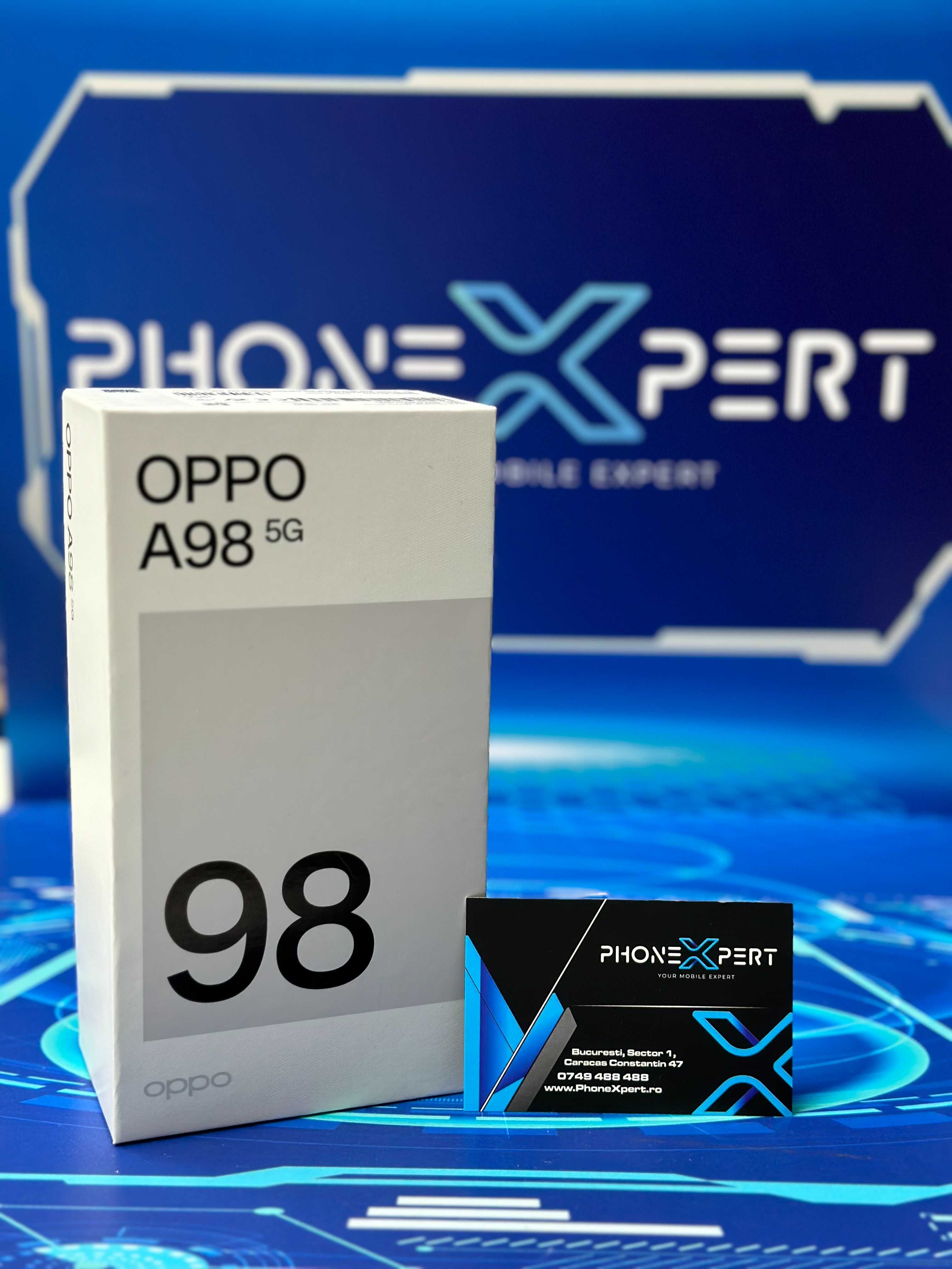 OPPO A98 - Memorie 256GB Black cu Garantie
