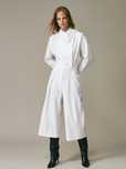 Salopeta Massimo Dutti, din stofa