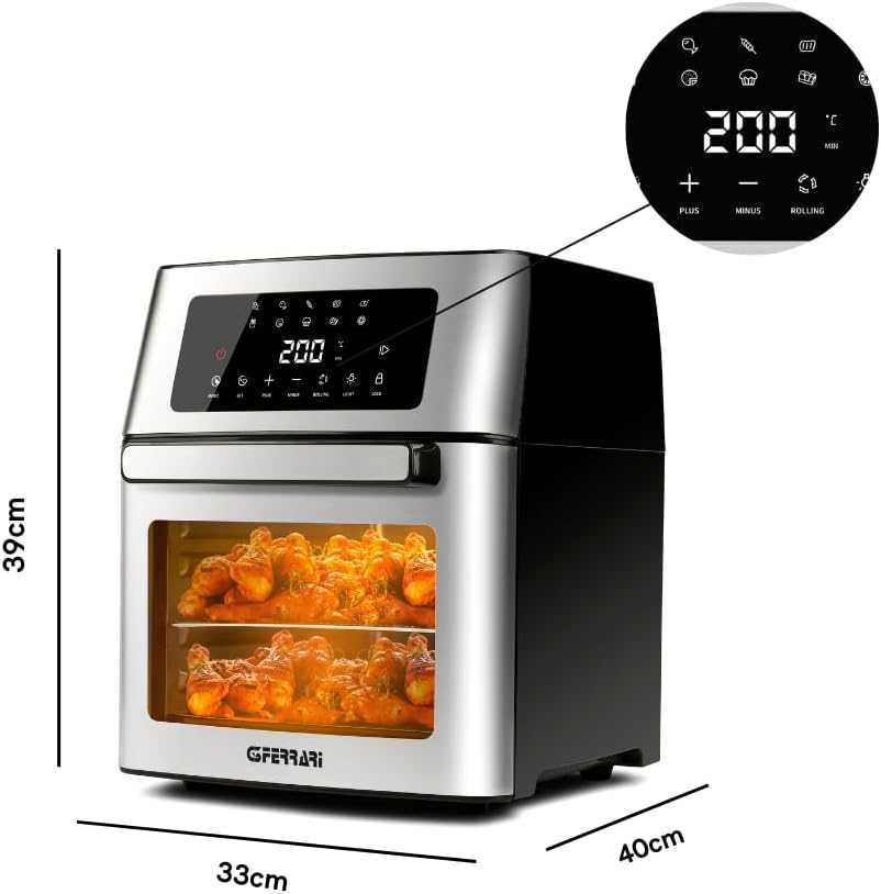 Фритюрник с горещ въздух G3 Ferrari Friggisano EVO 15L (G10182) 1700W