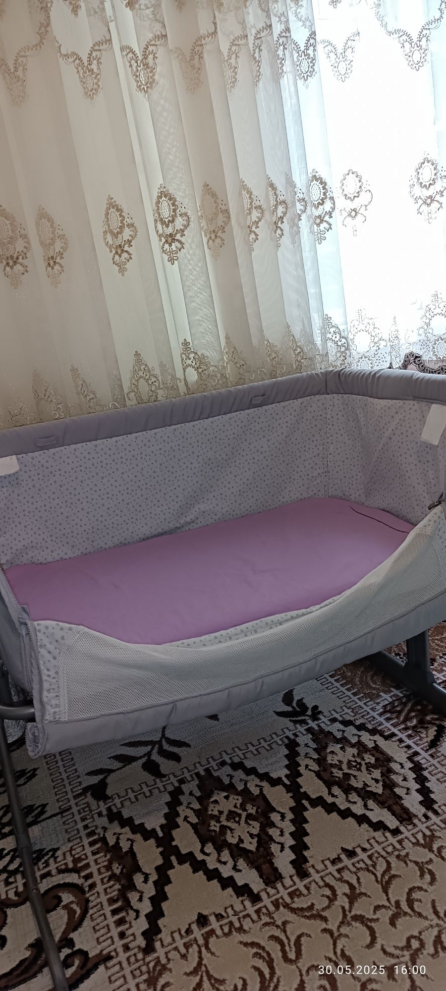 Кроватка люлька пристовная