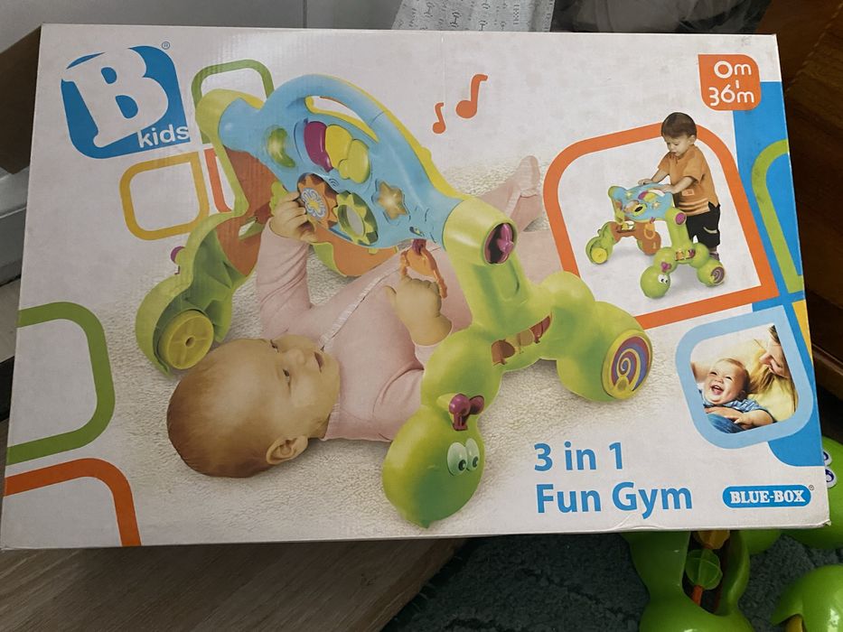 Premergator, centru de activitati 3 in 1 Fun Gym B Zone