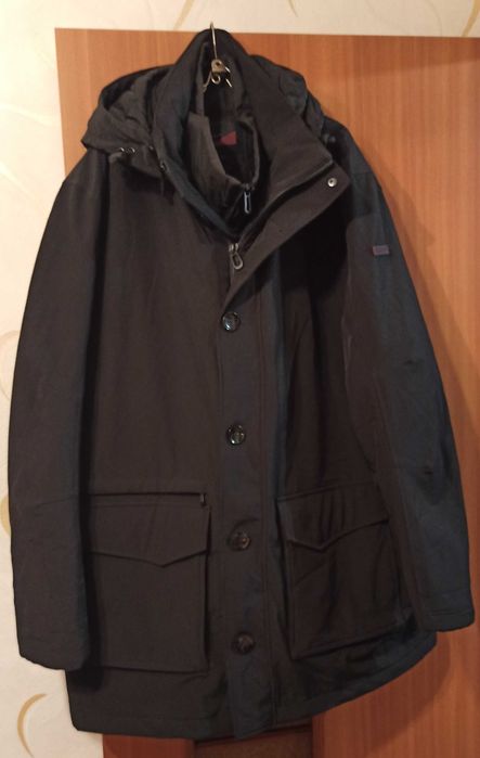 НОВАЯ зимняя мужская куртка "BUGGATI FlexCity" Германия 58-60р. Черная