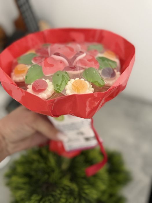 Buchet dulce din jeleuri