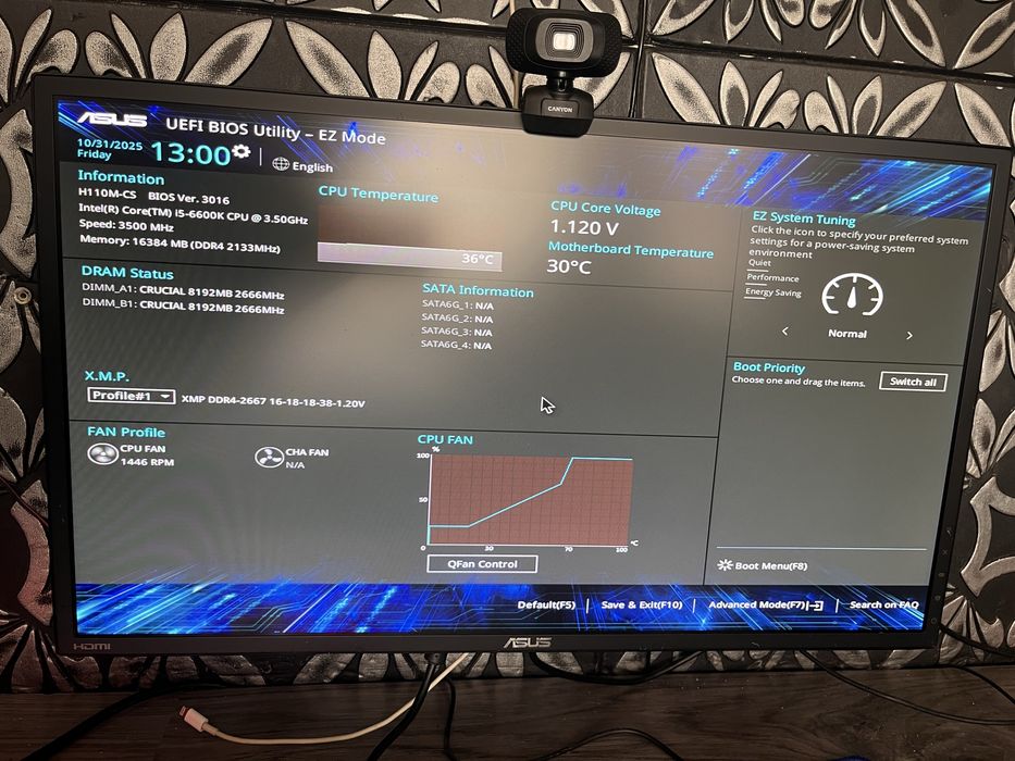 Продавам копмютър  I5 6600K 16 GB Ram DDR4