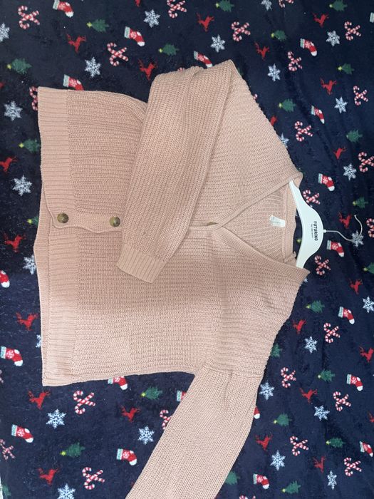 Деский кардиган DeFacto нежно розового оттенка