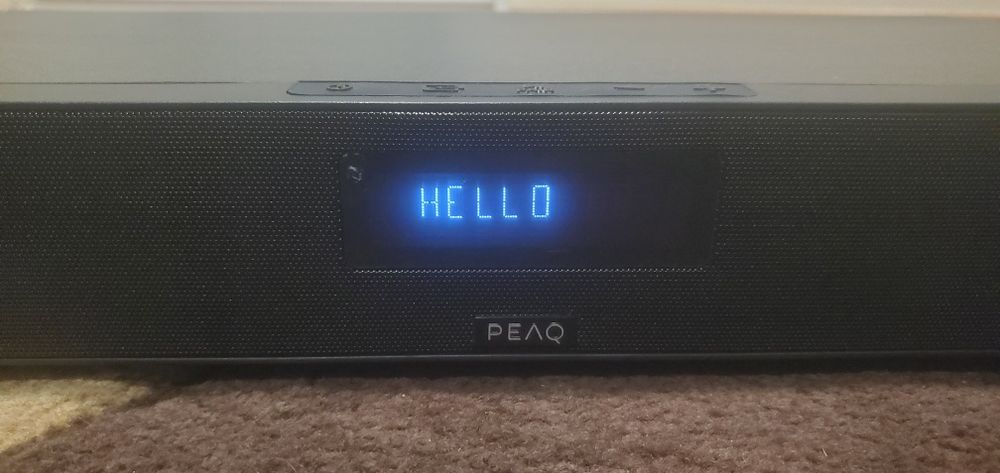 Soundbar 2.1 Peaq PSD400BT-B