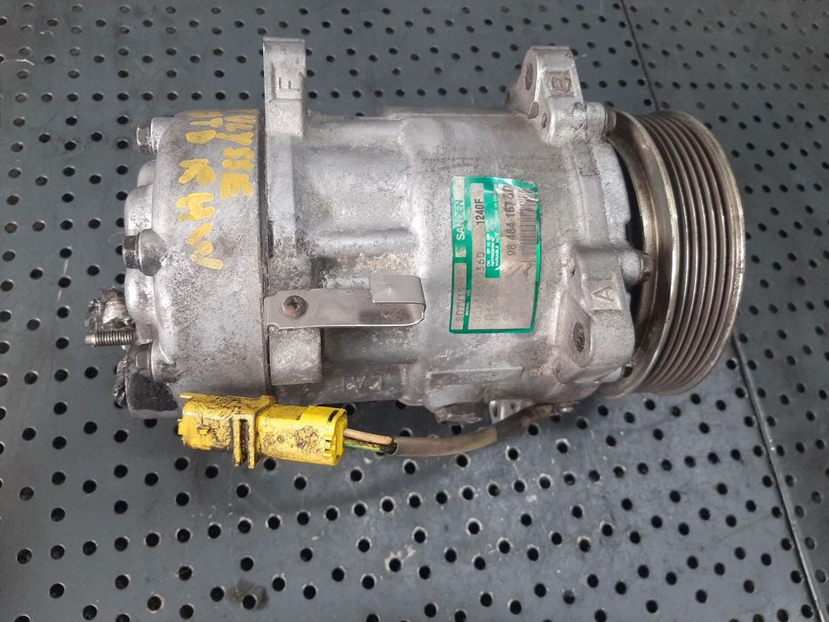 Compresor clima ac citroen c8 peugeot 807 peugeot 407 expert fiat ulisse scudo c 2.0 jtd 9646416780