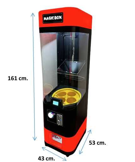 Вендинг машина за големи капсули