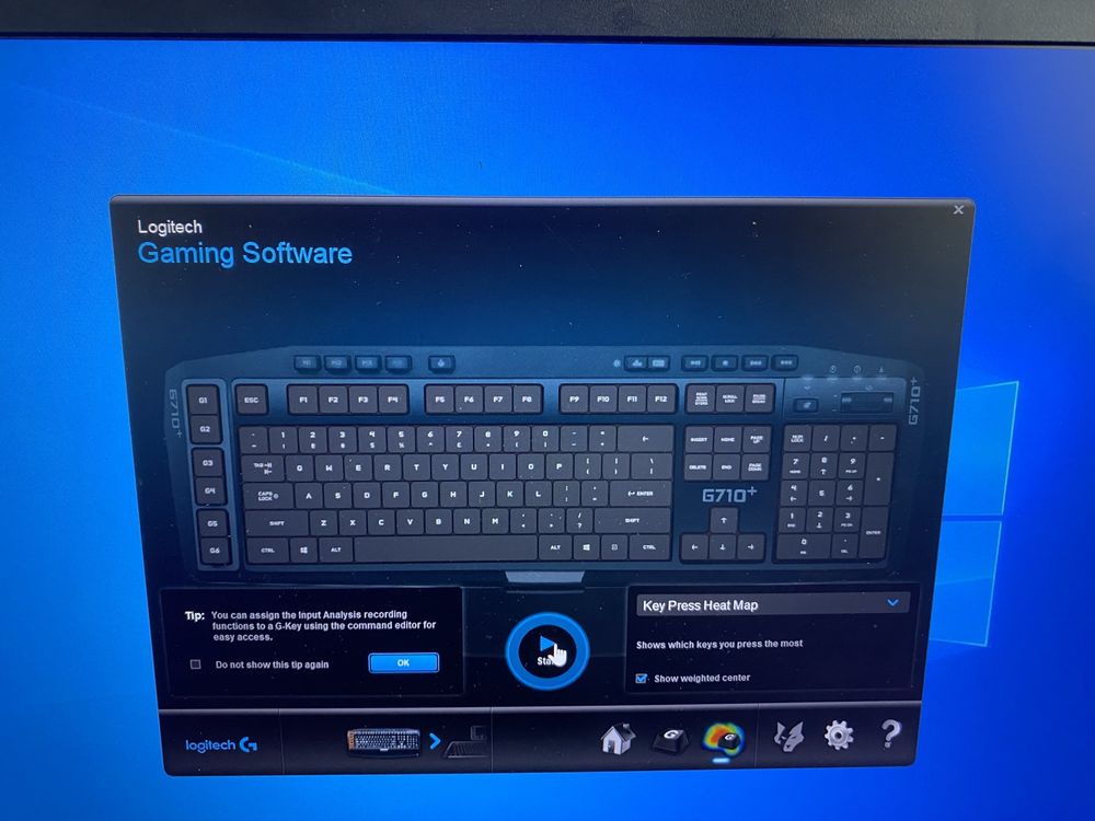 Tastatura Logitech G710+