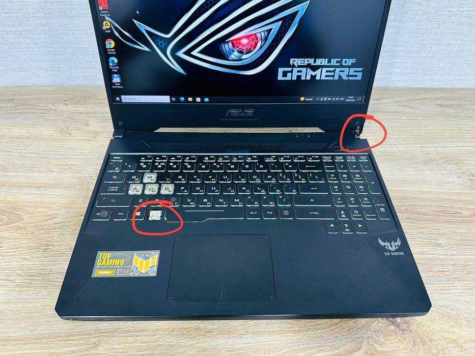Недорого Геймерский ноутбук ASUS TUF Gaming FX505D