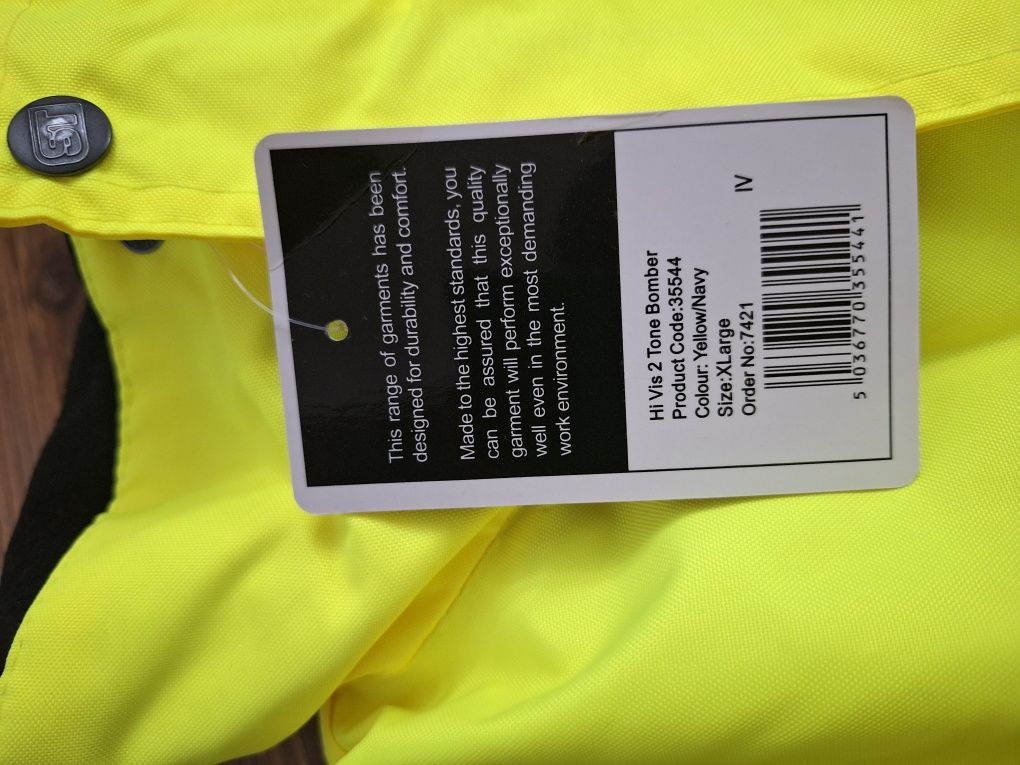 Geaca reflectorizanta high viz super touch
