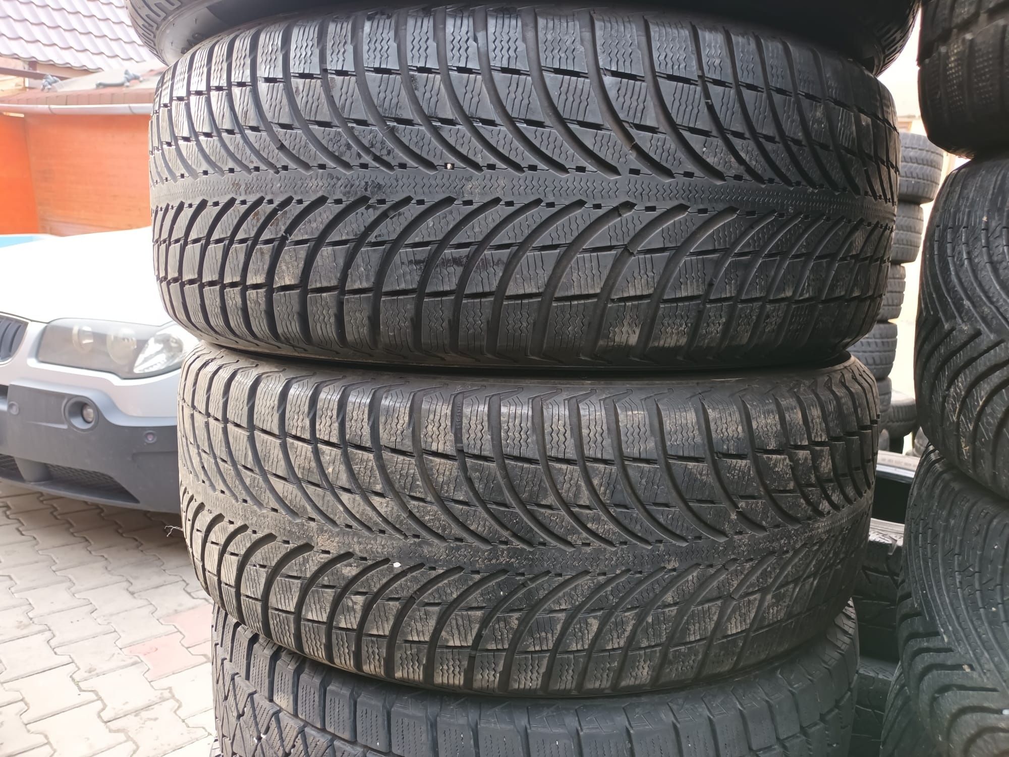 2 anvelope de iarnă michelin 235/55/19 6,5mm dot 2017