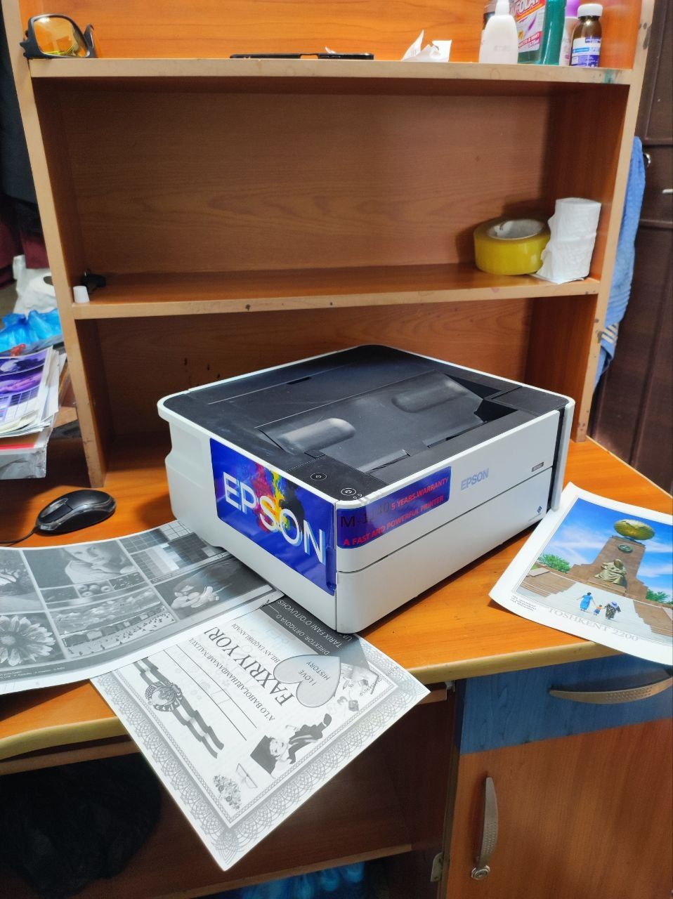 Epson M1140 holati idialni olib faqat ishlatish kere zaprafka polni