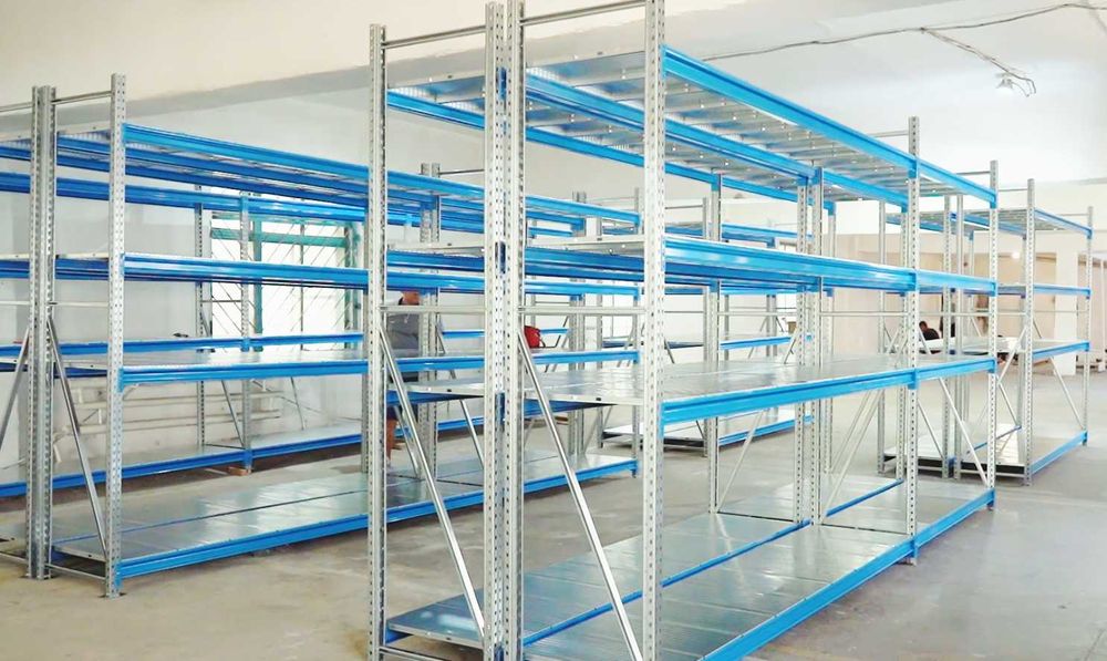Складские стеллажи, стеллаж для склада, грузовой металлический alss