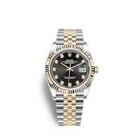 Часовник Rolex Datejust 36 Black Diamond Dial Yellow Gold & Steel