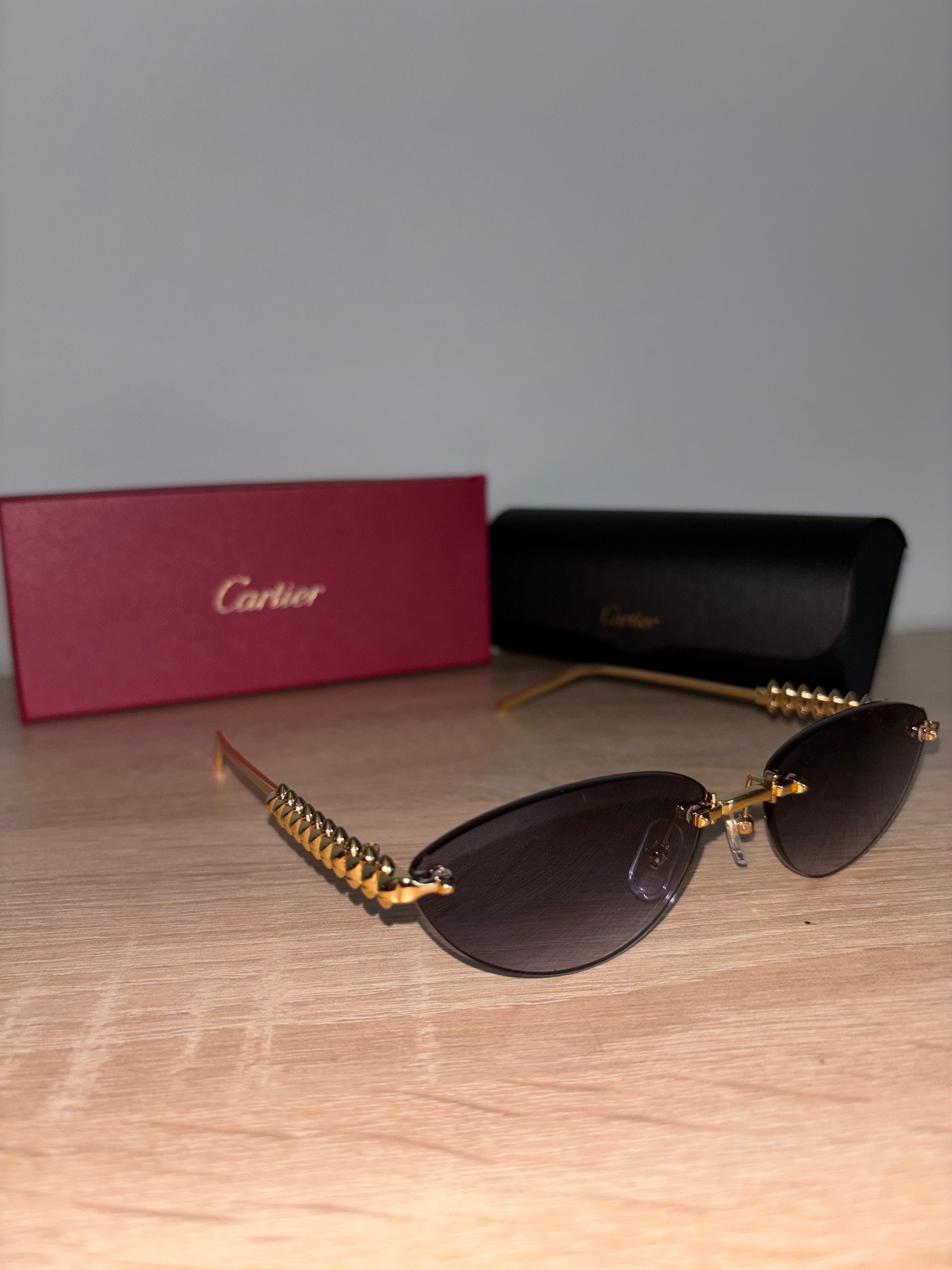 Елегантни дамски слънчеви очила Cartier – нови, с изключителна цена!