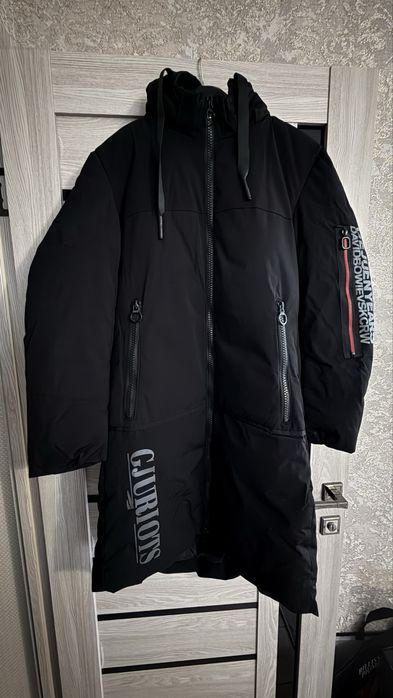 Пальто подростковое с капюшоном