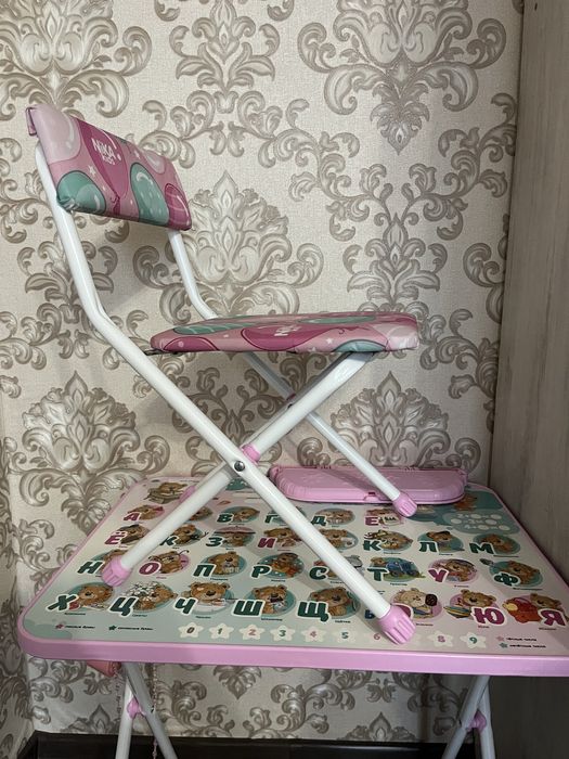 Стул и стол детский 1-6 лет