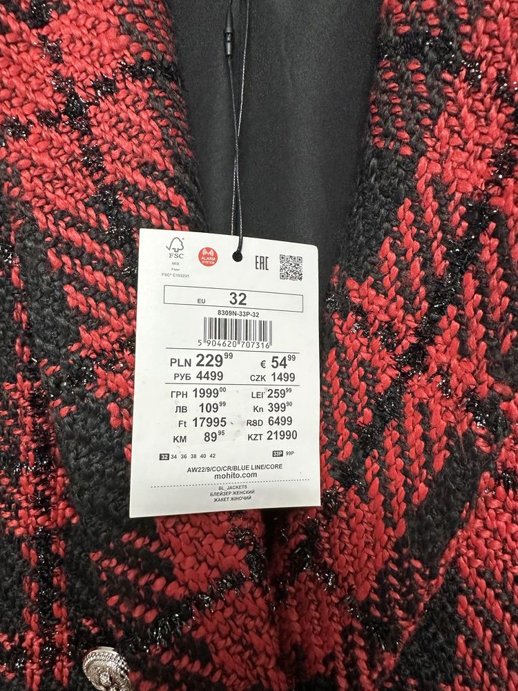 Дамско сако Mohito с етикет ХS