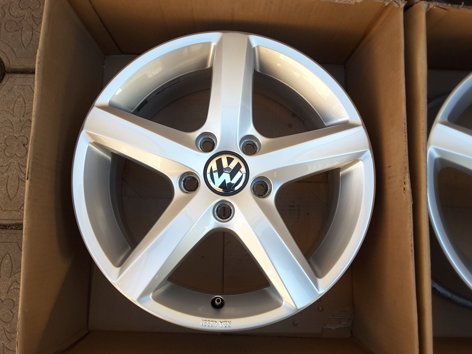jante aliaj 16; 5x112; originale Vw Golf 5, 6, 7, Caddy, Touran, jetta